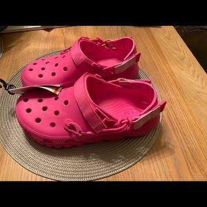 POST MALONE pink crocs